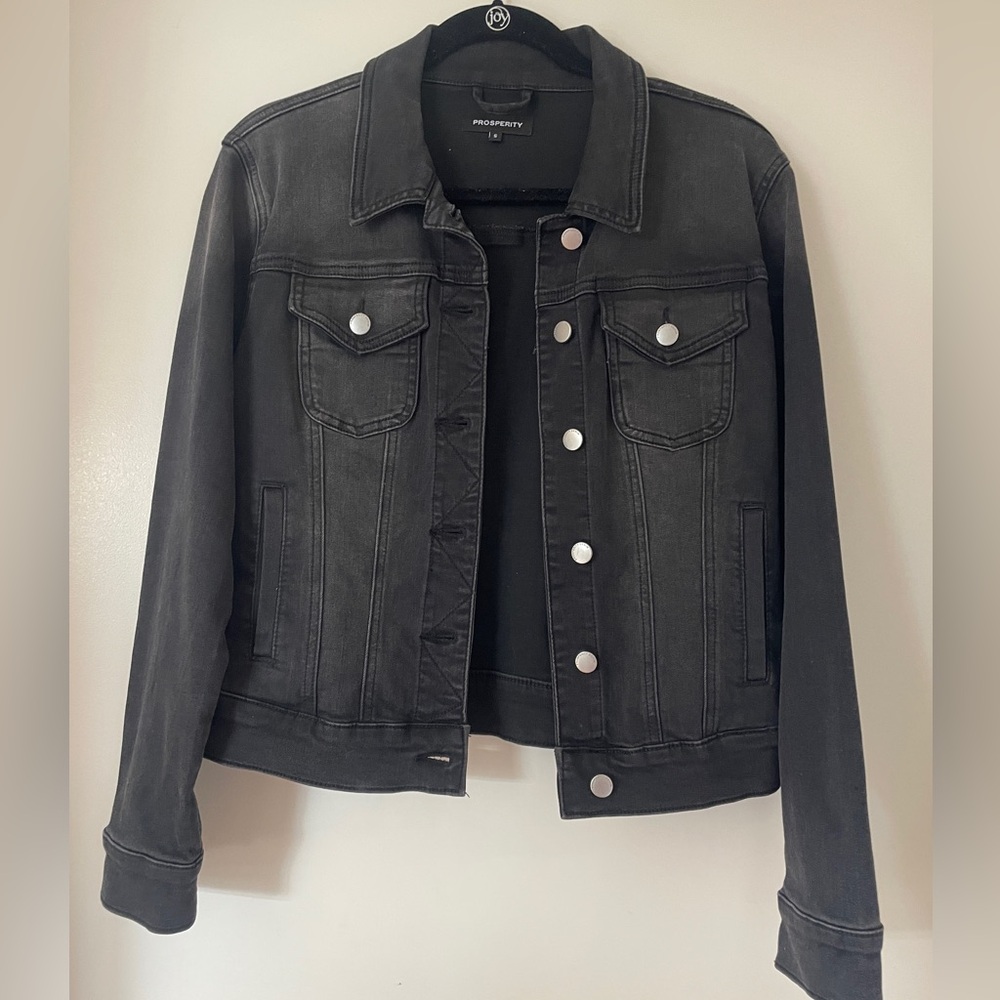 Black Jean Jacket